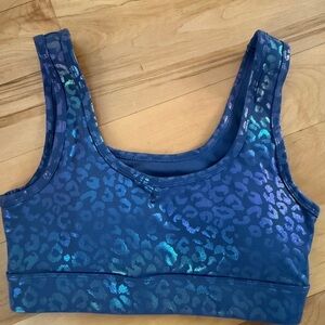 ZYIA Active Small (padded) Dark Blue Activewear Top